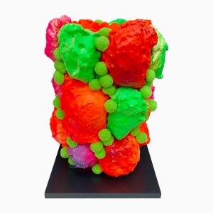 Vaso scultura di Damu Reggiani, anni 2010