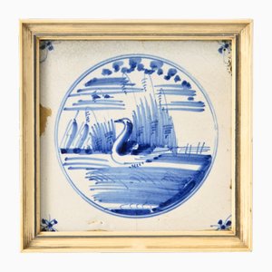 Piastrella antica di Delft, Paesi Bassi, XVIII secolo