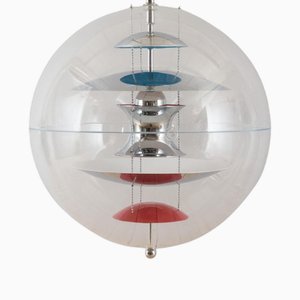 CS607 Pendant Light in Acrylic Glass by Verner Panton for Frandsen Lighting A/S, Denmark