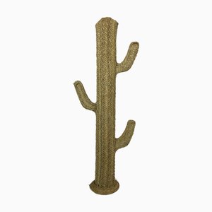 Straw Cactus Coat Stand, 1970s