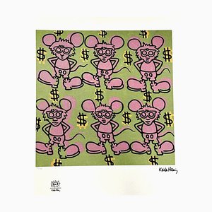 Keith Haring, Andy Mouse, Lithograph