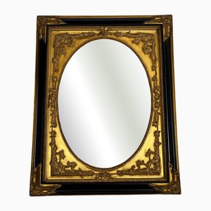 Antiker Rahmen in Schwarz & Gold, 1880