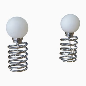 Spring Lamps by Ingo Maurer, 1970s, Set of 2