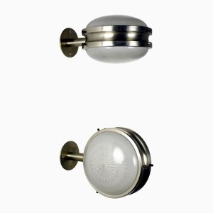 Large Gamma Wall Lamps by Sergio Mazza for Artemide, 1960s, Set of 2