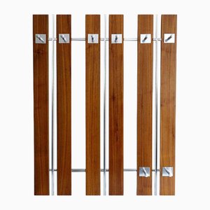 Large Scandinavian Teak Coat Rack