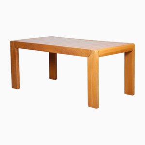 Elm Dining Table from Maison Regain, 1970