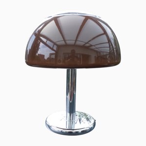 Space Age Brown Mushroom Table Lamp from Cosack Leuchten, 1960s-1970s