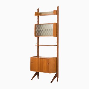 Scandinavian Free Standing Wall Unit Model Ergo by John Texmon, Norway, 1960s