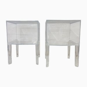 Nachttische von Eugeni Quitllet für Kartell, 1990er, 2er Set