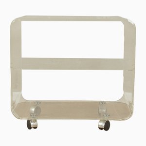 Desserte en Verre Acrylique, 1960s