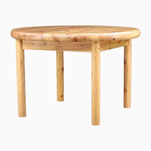 Ausziehbarer Dänischer Vintage Esstisch aus Kiefernholz von Rainer Daumiller, 1970er