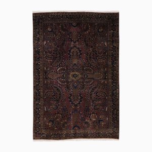 Antiker orientalischer handgeknüpfter Sarough Teppich