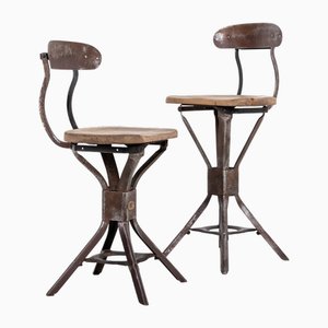 Stühle von Evertaut Factory, 1940er, 2er Set