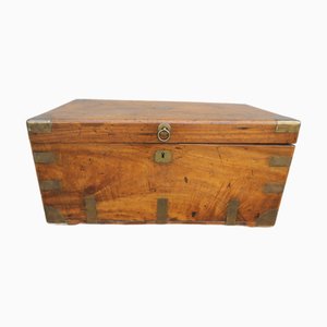 Antique English Military Chest, 19th Century