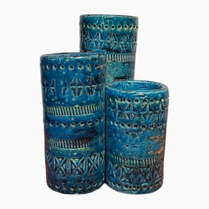 Triple Desk Organizer by Aldo Londi for Bitossi, 1960s