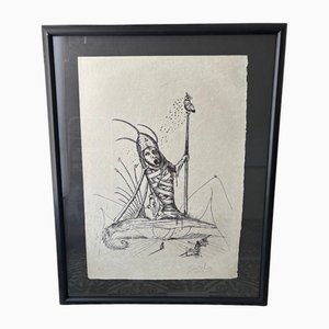 Salvador Dalí, The Drastic Dreams of Pantagruel, 1970, Lithograph