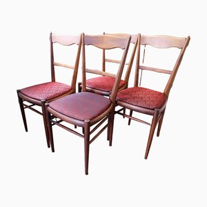 Dining Chairs from Dřevotvar Jablonné Nad Orlicí, 1970s, Set of 4