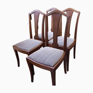 Jugendstil Esszimmerstühle, 1930er, 4 . Set