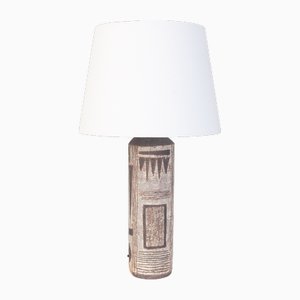Earthenware Table Lamp, 1950s