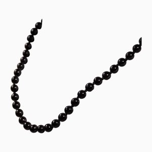 Agate Costume Jewelry Necklace, 1950s