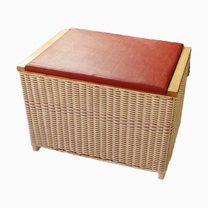 Vintage Kommode aus Rattan, 1970er