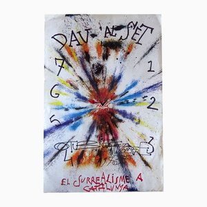 Signed Poster for Salvador Dali Exhibit by Salvador Dali, 1975