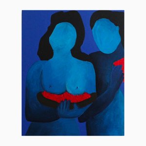 Bodasca, Corbeille de Fruits, Acrylique sur Toile, 2025