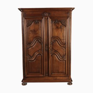 Antique Baroque Cabinet in Walnut, 1880