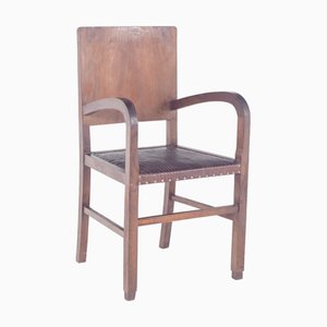 Antique Art Deco Chair, 1890s