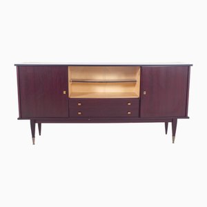 Antique Italian Macassar Veneered Sideboard, 1960s