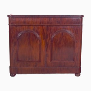 Antikes englisches Sideboard aus Mahagoni, 1890er