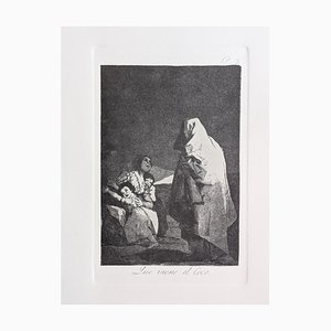 Francisco de Goya, Los Caprichos, Plate 3, Etching