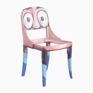 Portuguese Urban Art Chair by Francisco Camilo, 1950s