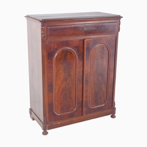 Antiker englischer Hochschrank, 1890er