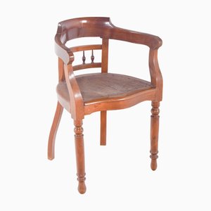 Antique English Desk Armchair, 1890s