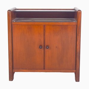 Kleiner Art Deco Barschrank mit 2 Türen, 1920w