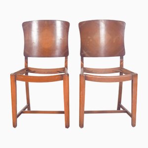 Portuguese Classical Chairs, 1950s, Set of 2