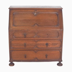 Portuguese Oak Paper Chest of Drawers, 1890s