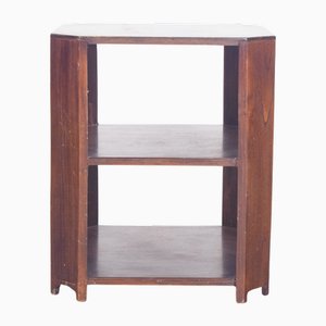 Art Deco Side Table in Walnut, 1920s