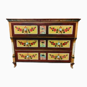 Swiss Pine Chest of Drawers from Val Senales, 1898