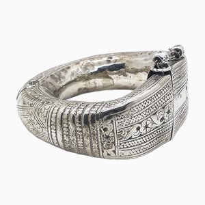 Brazalete de tobillo omaní antiguo, década de 1890