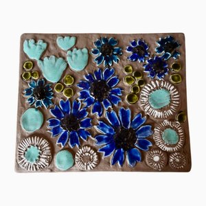 Targa decorativa in ceramica di Jie Gantofta, Svezia
