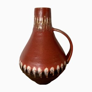 Large West-German Ceramic Jug Vase, 1960s