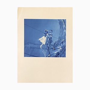 Jacques Monory, The Thief No. 10, 1987, Siebdruck