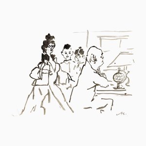 Mino Maccari, And so You Let Indochina be Taken Away from You Too! by Mino Maccari, 1950s