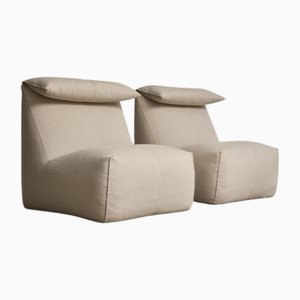 Le Bambole Lounge Chairs by Mario Bellini for B&B Italia, 1972, Set of 2