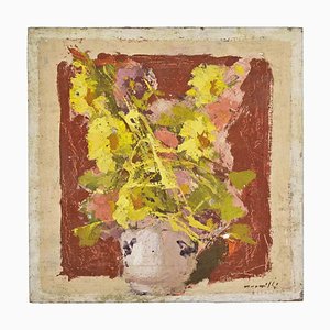 Franco Marzilli, Still Life, Oil Painting, 1970s