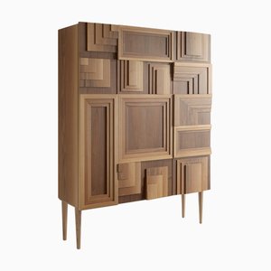 Totem Wooden Cabinet by Lola Glamour