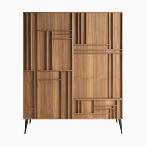 Phoenix Walnut Cabinet by Lola Glamour