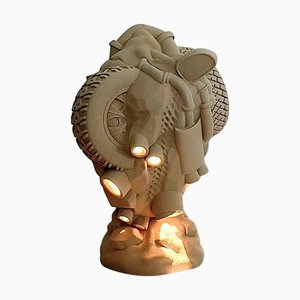 Nascar Sculptural Table Lamp Printed in Quartz Sand by Jacob Egeberg